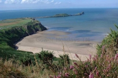 Rhossili Bay from the top of Rhossili Down